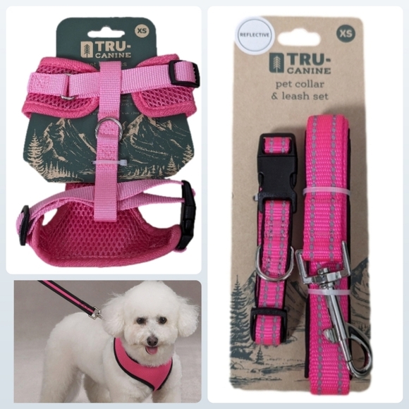 TRU-canine Other - TRU-canine bundle of pet harness , collar and leash.